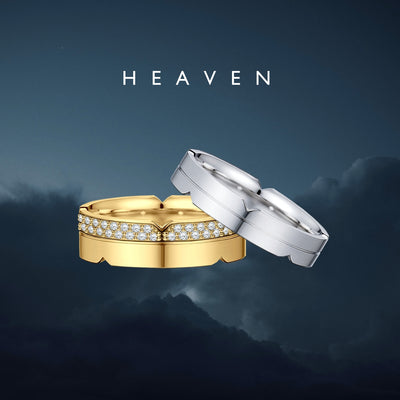 Heaven Collection: Aneis e Alianças Diferenciadas