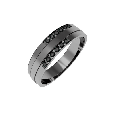 Joias Diamante Negro em Ouro 18K | Verse Joaillerie